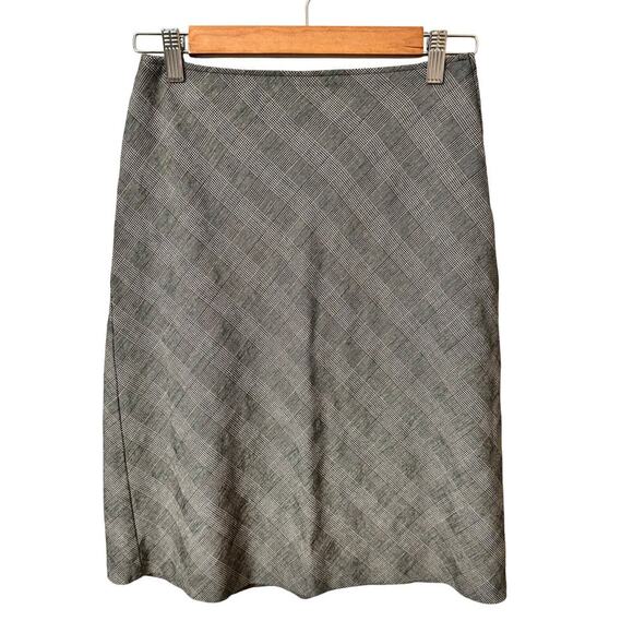 Sisley Made in Italy Wool Blend Plaid Pencil Skirt | Size 38 (US 4-6) | Preppy - Picture 1 of 8
